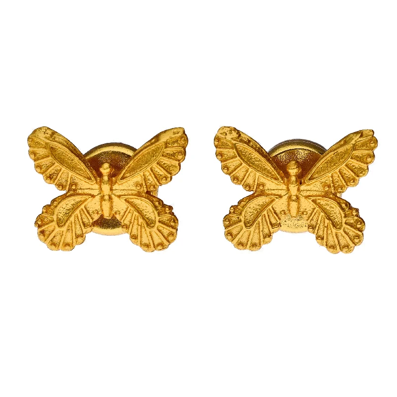 Unique Geometric Earrings for Women-Julie Vos Butterfly Stud Earrings