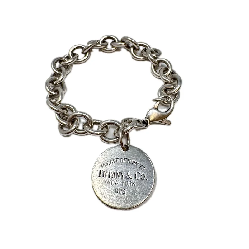 Simple Silver Bracelet with Personalized Engraving-Tiffany & Co. Bracelet