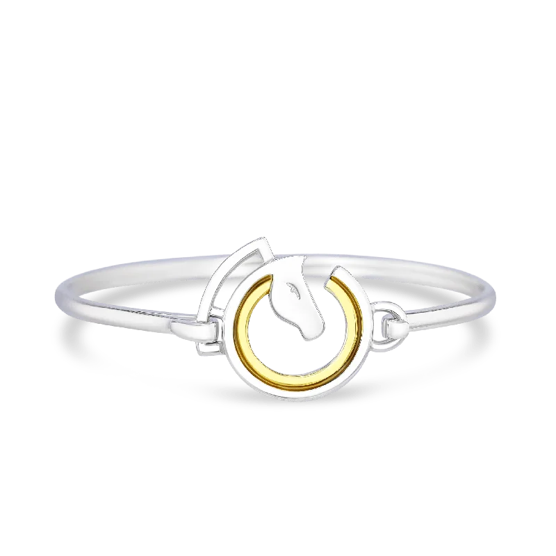 Customizable Silver Bangles for Special Occasions-Pirouette Bangle